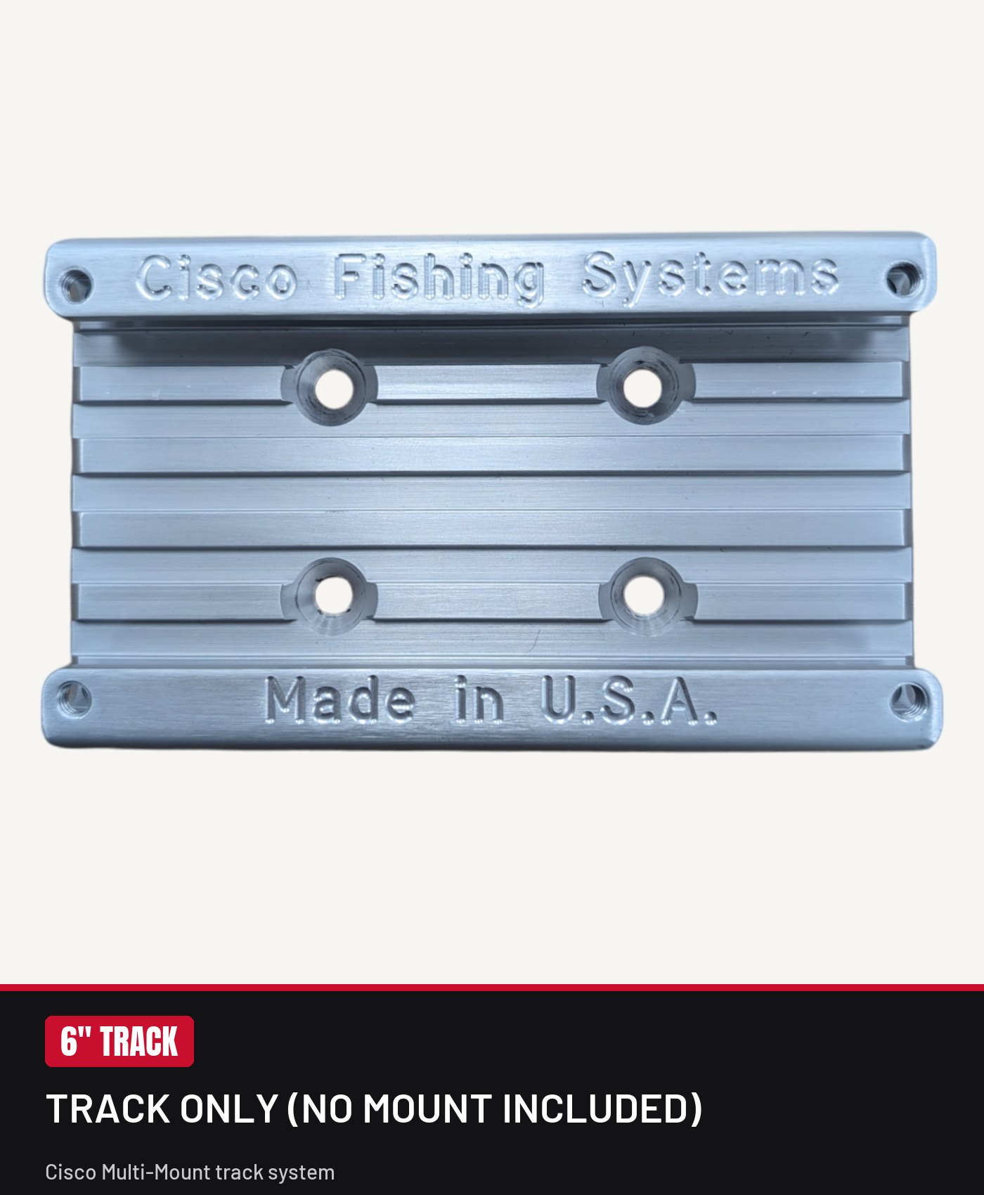 Cisco Multi-Mount 6" Track with Track Only (No Mount Included)